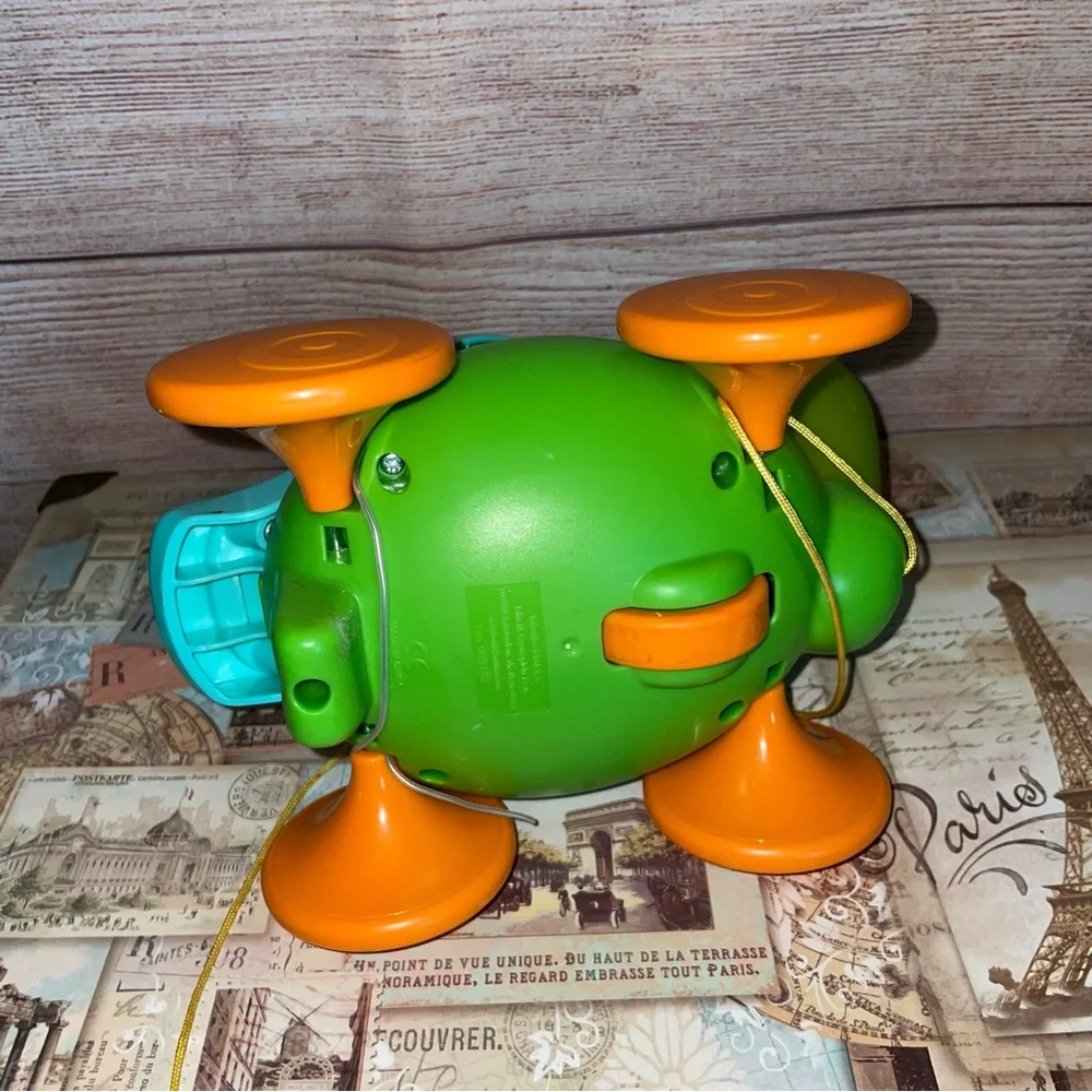 B kids Sensory Senso Snail Pull Stacking 9+ month Baby Toy learning play turtle*